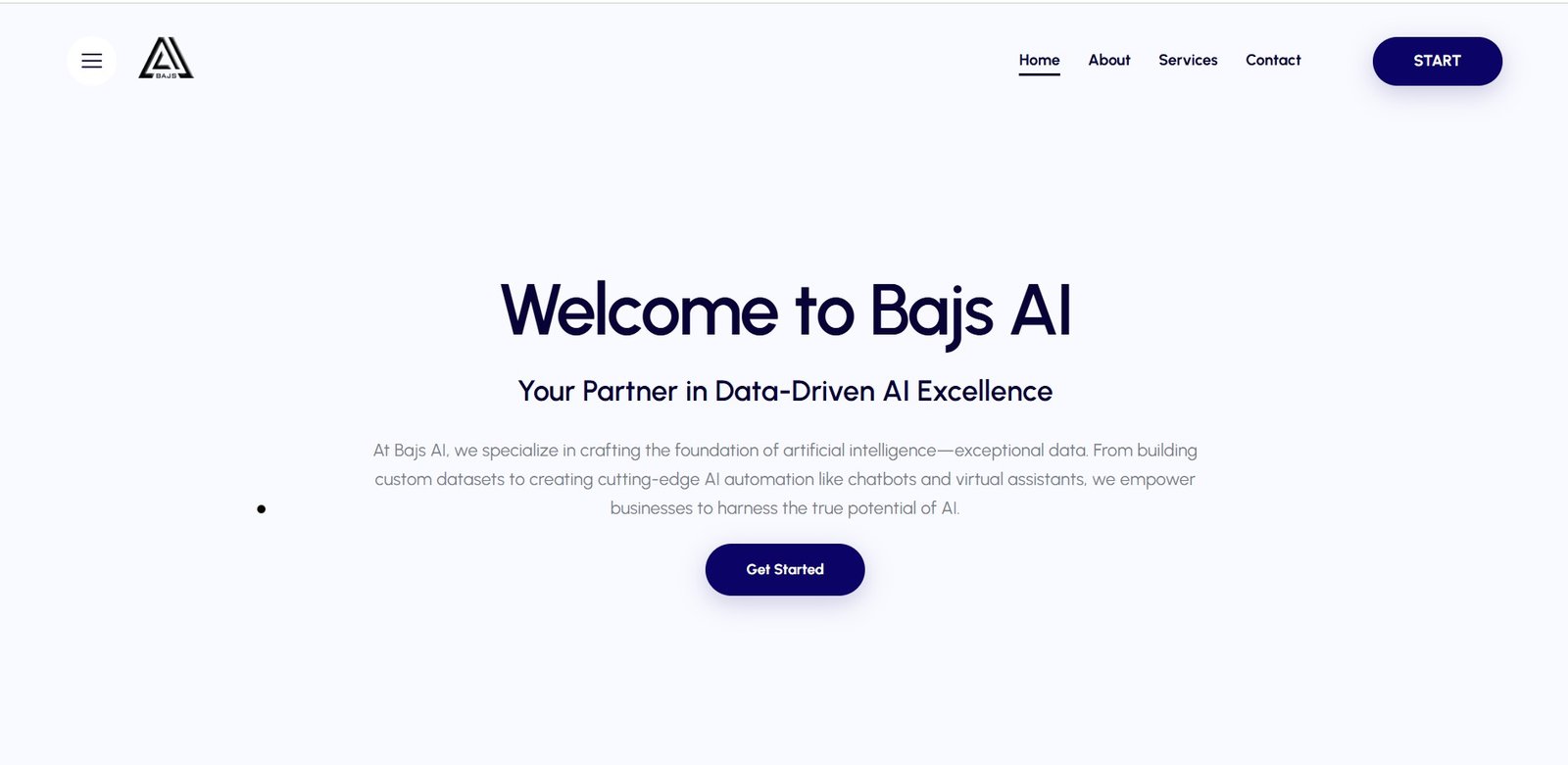 ai website development