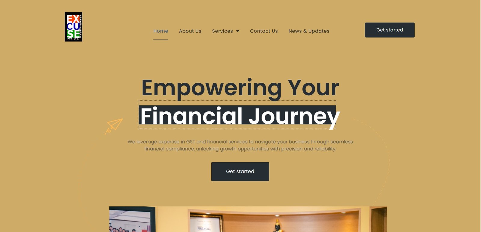 Financial Advisor Website